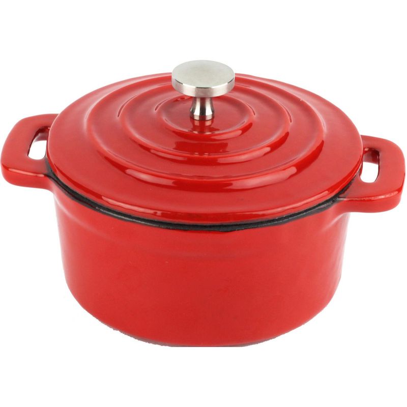MAGEFESA - Mini olla 10 cm hierro roja