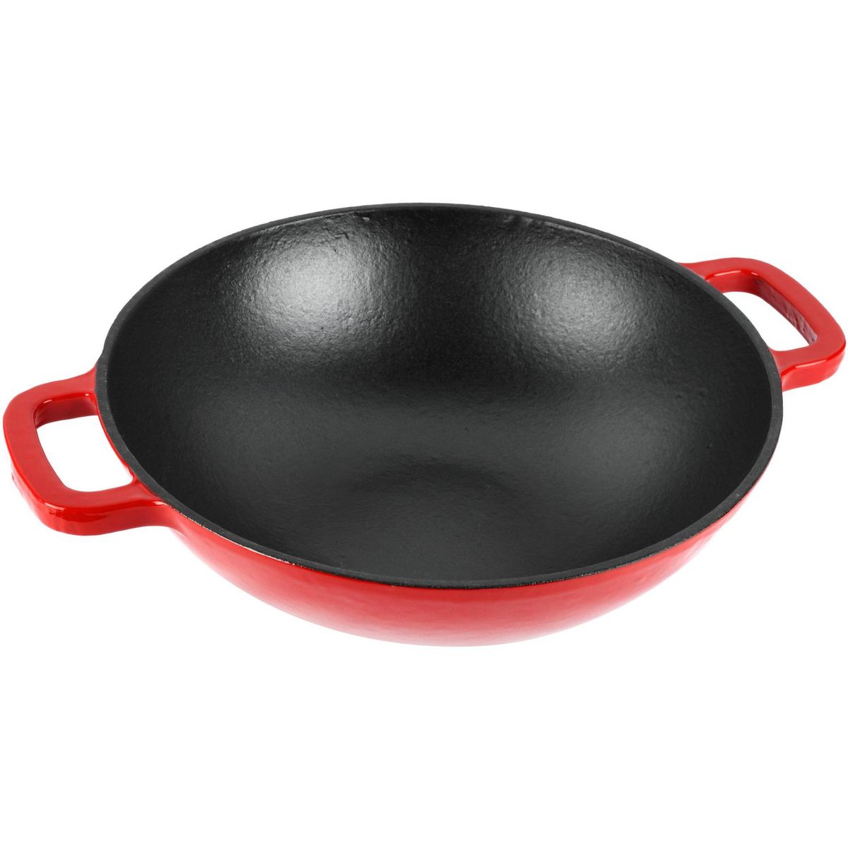 MAGEFESA - Wok 30 cm 1 Piezas Fierro  Rojo