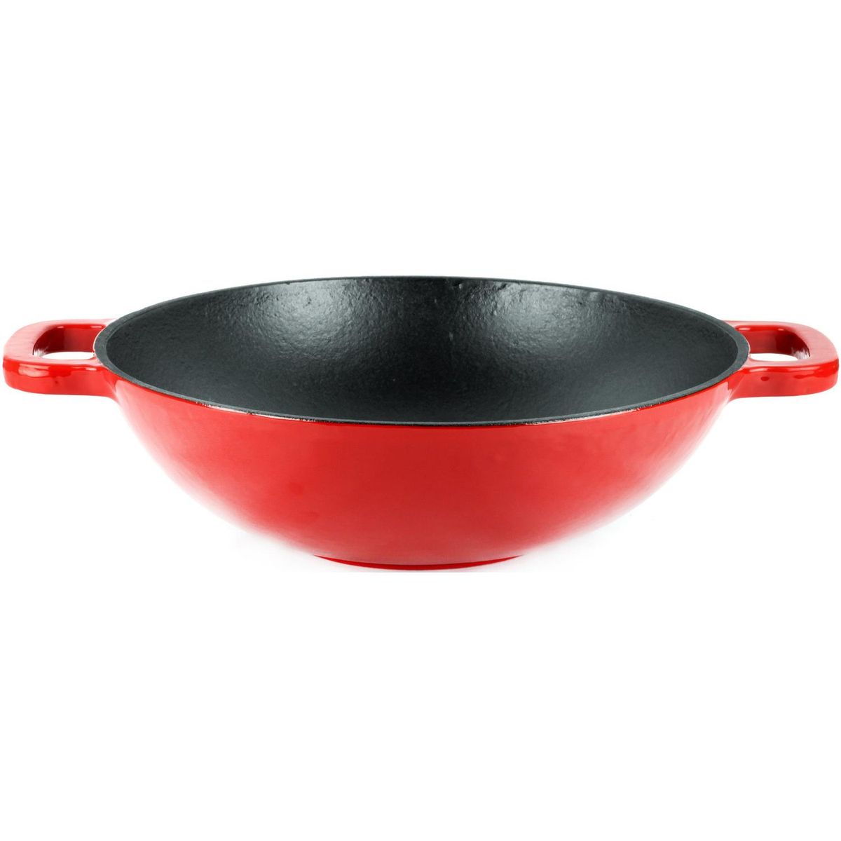 MAGEFESA - Wok 30 cm 1 Piezas Fierro  Rojo