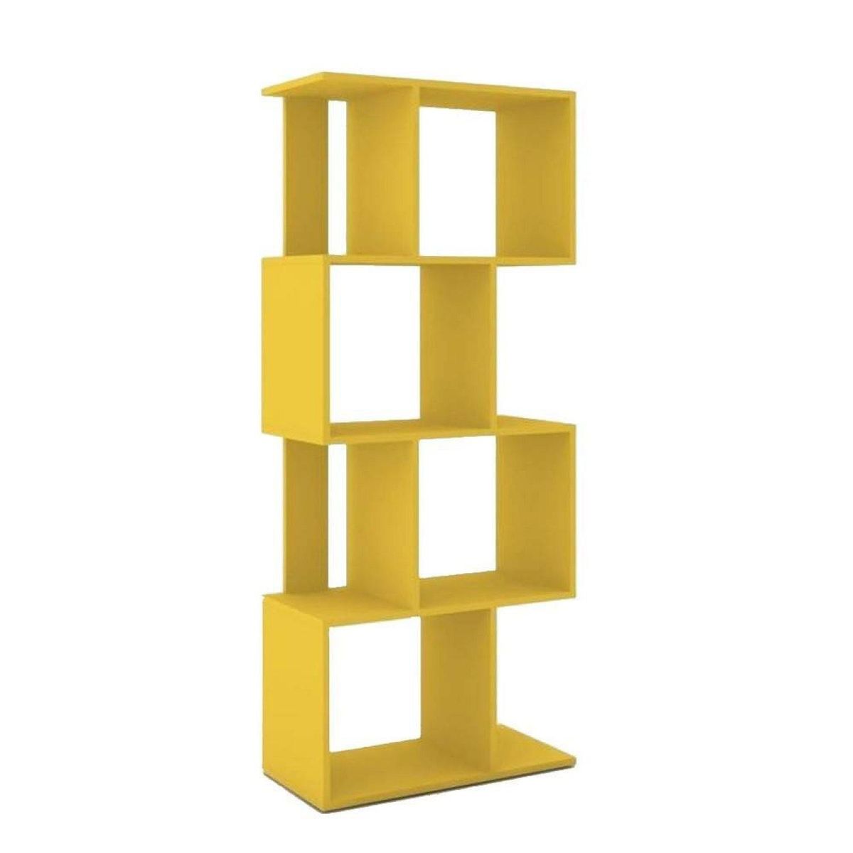 HOGA - Estante MDP 4 Nivel(es) 60x144x29 cm Amarillo