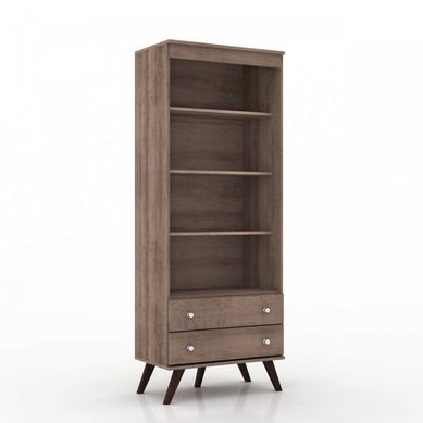 Estante con repisas y 2 cajones 182x70x41 cm