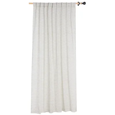 Imagen 2 del producto Cortina tela 140x230cm Zigzag celeste