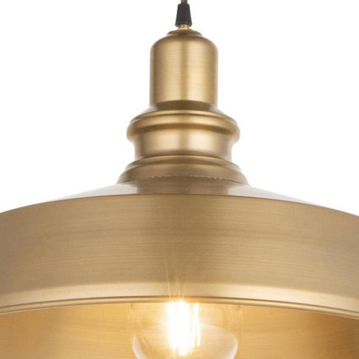 LAMPARAS MANQUEHUE - Lámpara Colgante 1 Luz Metal Dorado