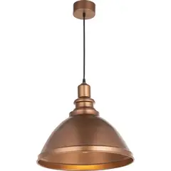 LAMPARAS MANQUEHUE - Lámpara Colgante Campana Forma Cobre 1 luz