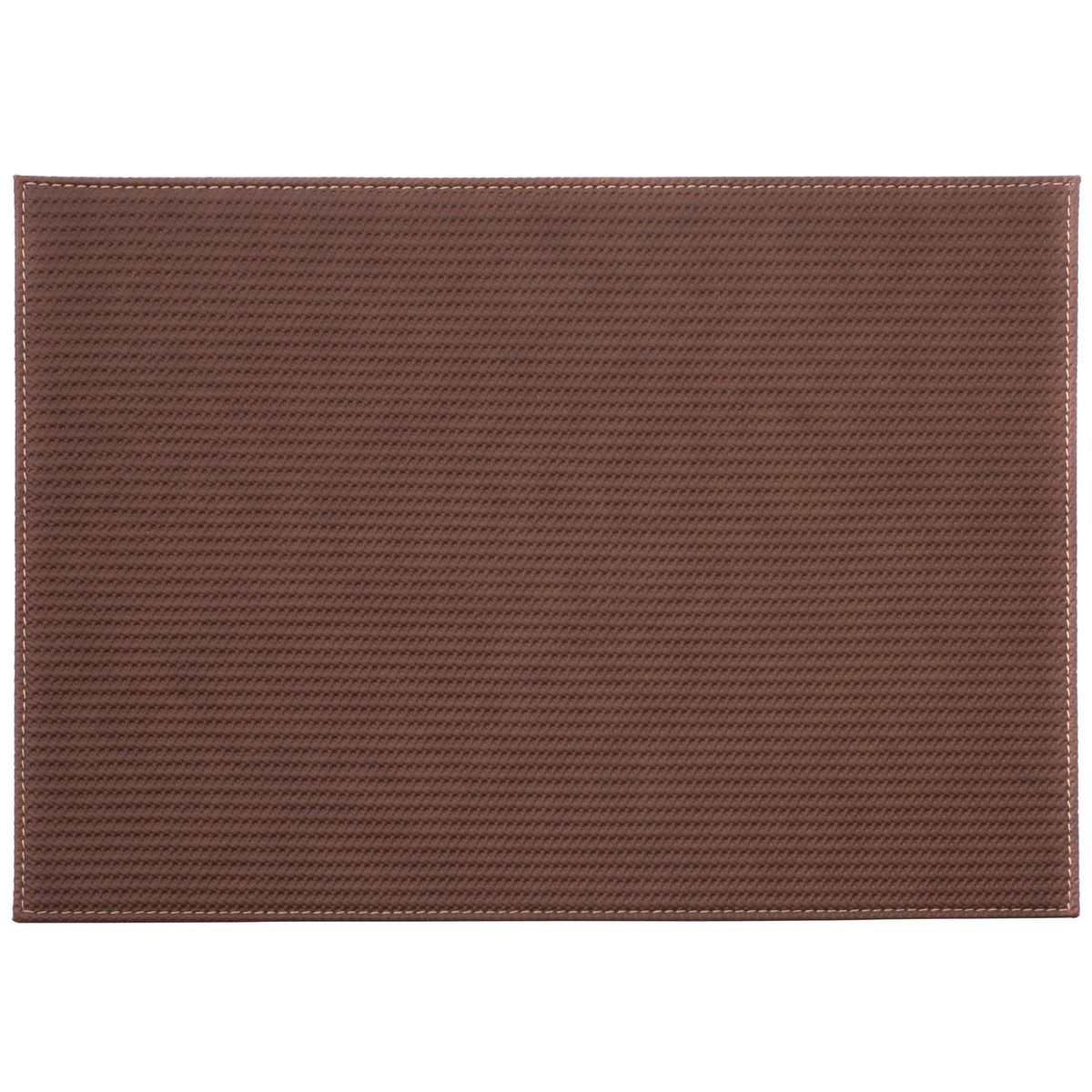 JUST HOME COLLECTION - Individual 32x42 cm ecocuero rectangular