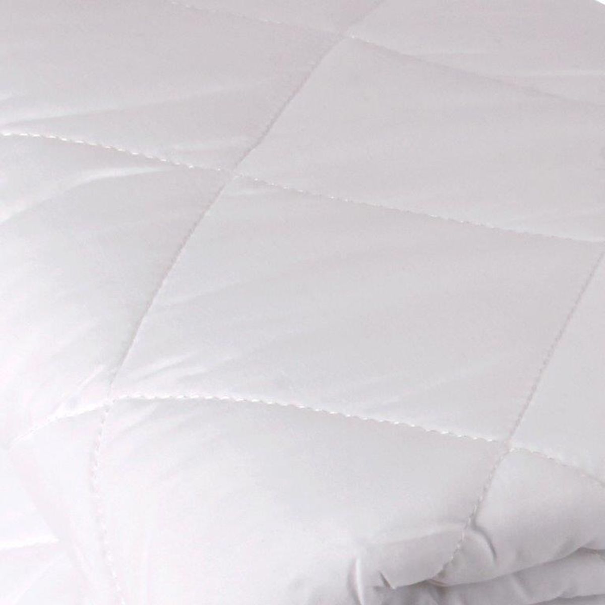 MASEL - Cubrecolchón Classic Blanco