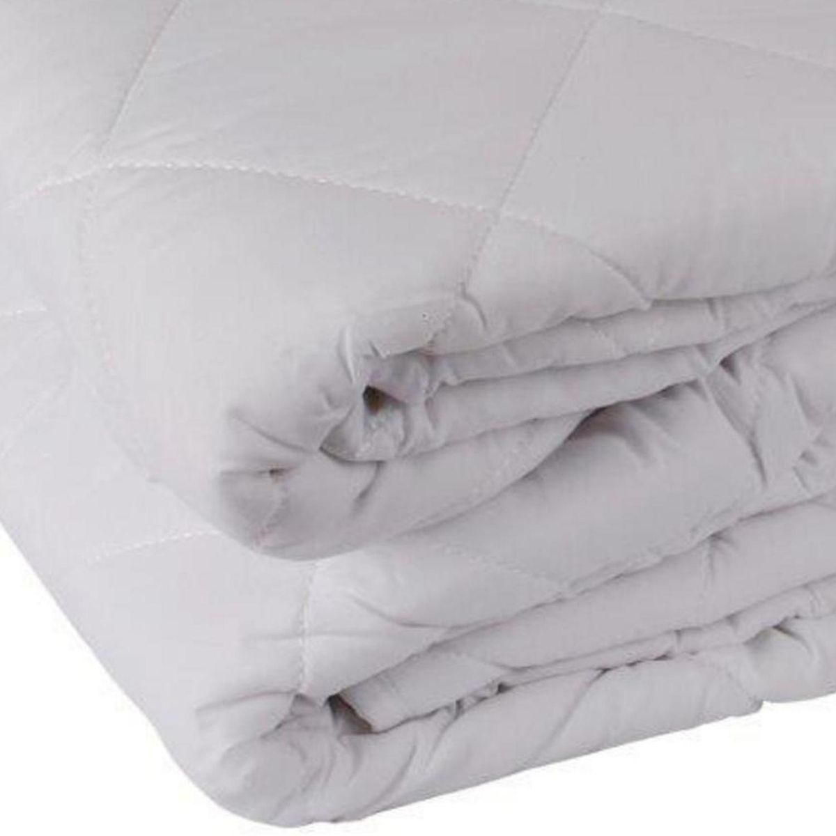 MASEL - Cubrecolchón Classic Blanco