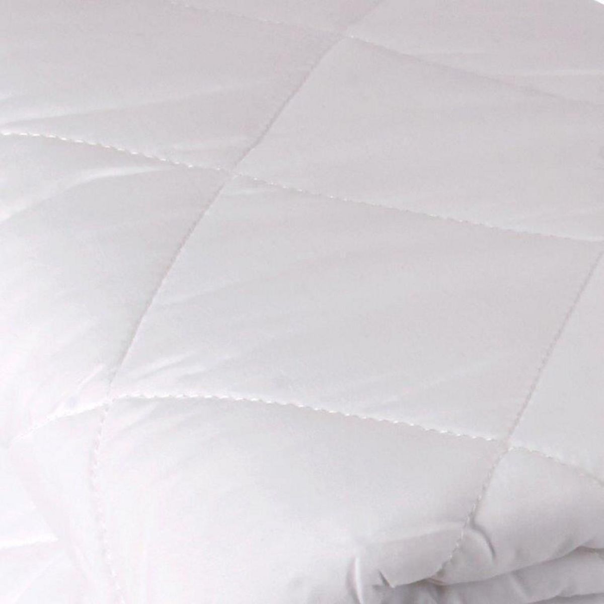 MASEL - Cubrecolchón Classic Blanco