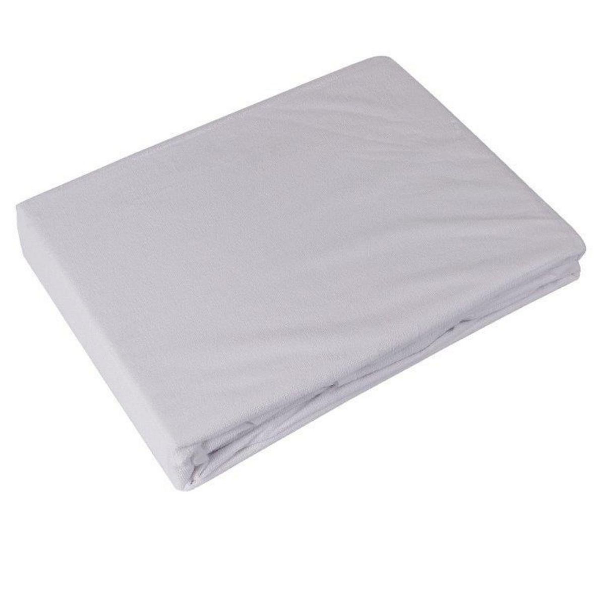 MASEL - Cubrecolchón Terry Blanco