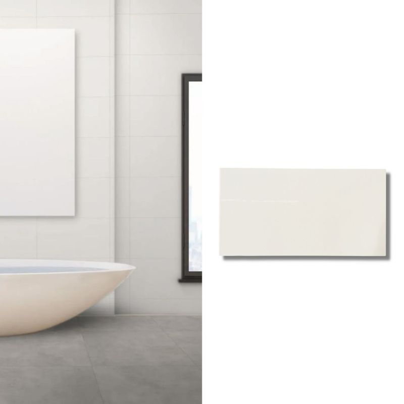 ENEACER - Cerámica Blanco brillo 30x60 cm 1,44 m2