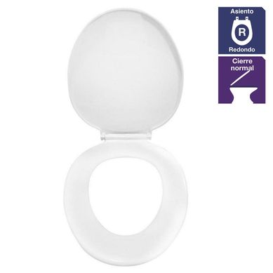 Asiento fantasia blanco