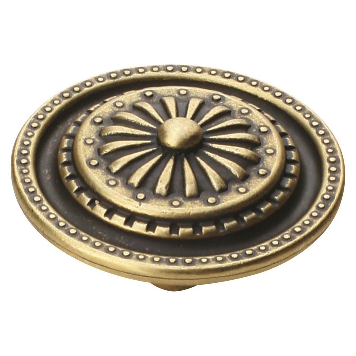 FIXSER - Pomo 45 mm Zamak cuero