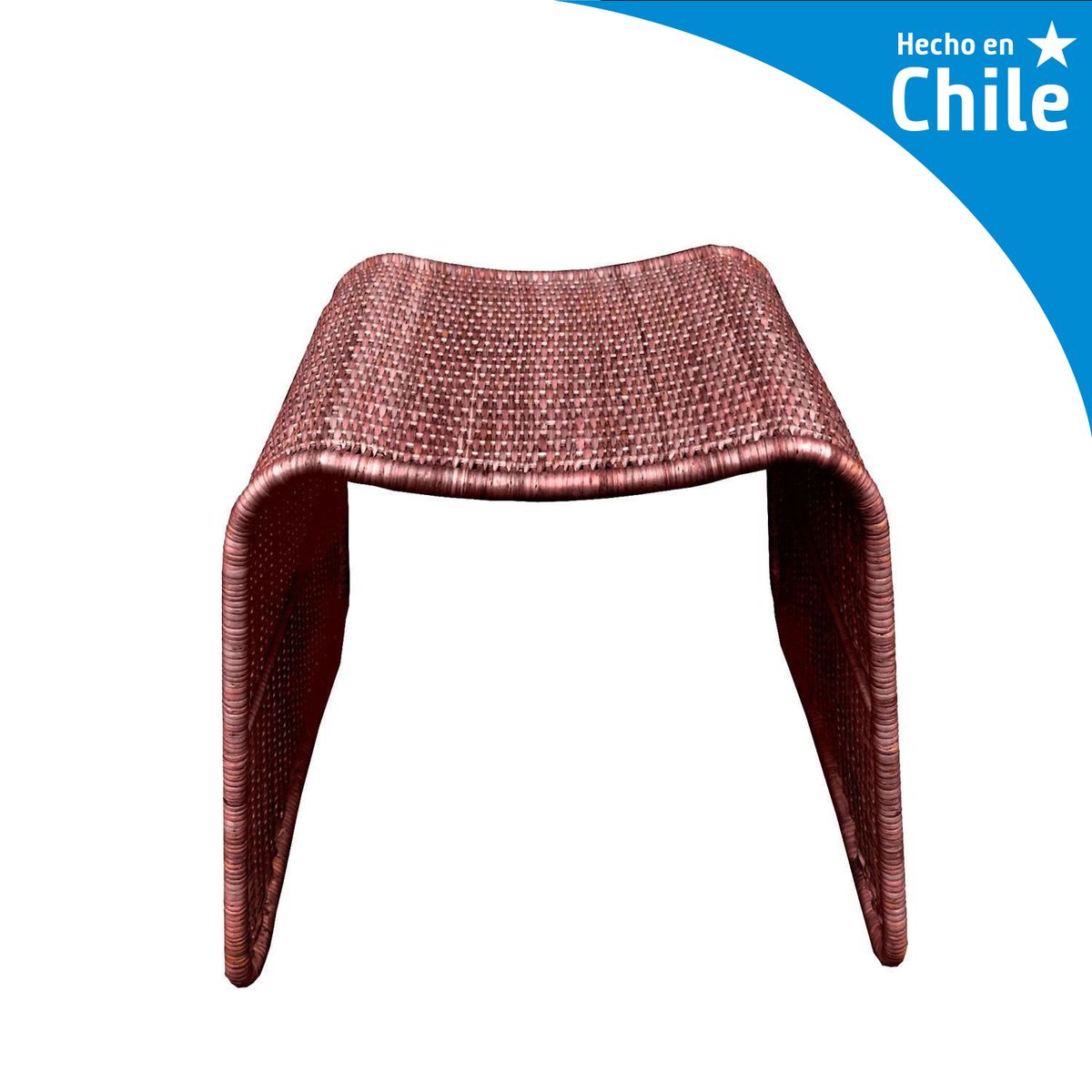 DECO MIMBRE - Puff attimo chocolate Chocolate