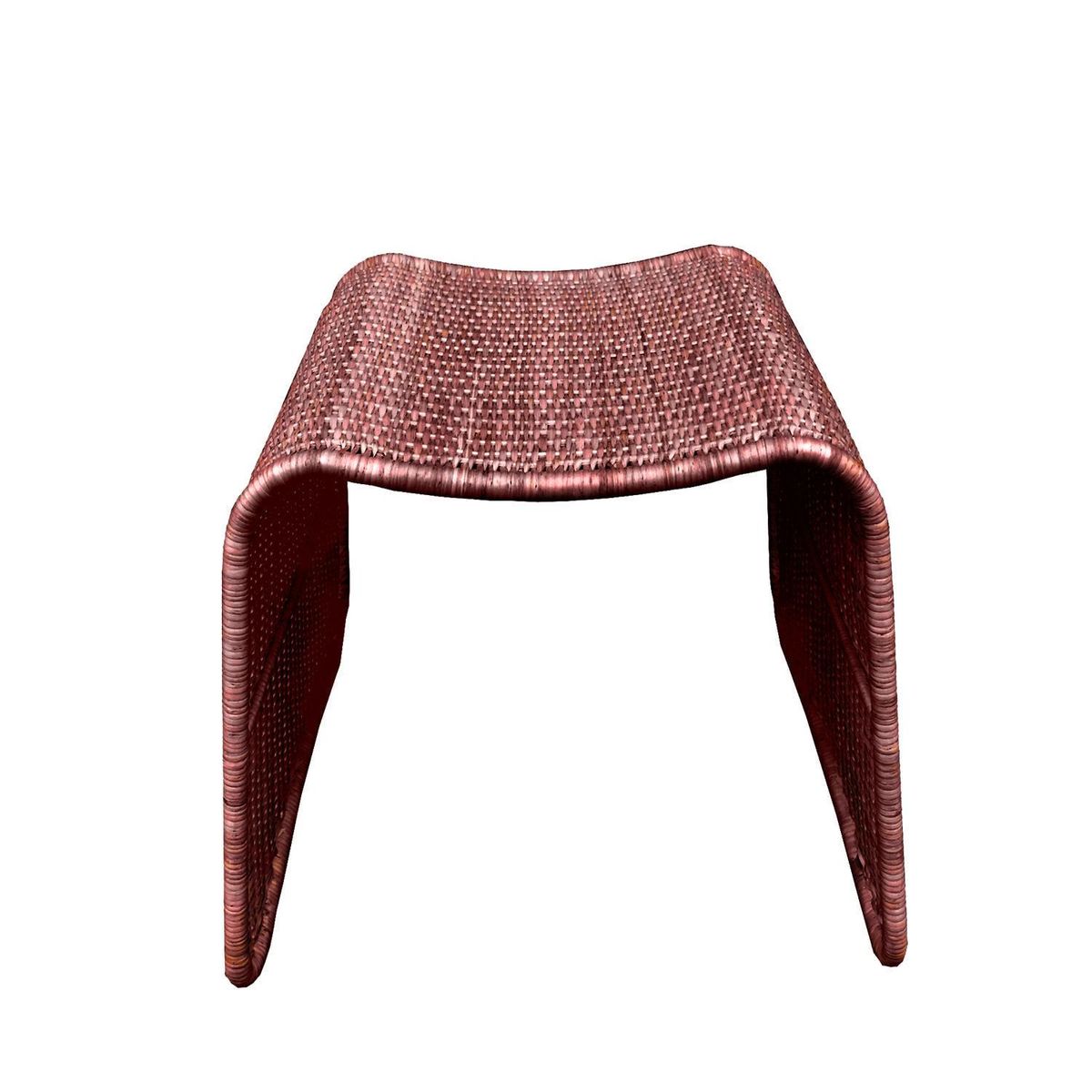 DECO MIMBRE - Puff attimo chocolate Chocolate