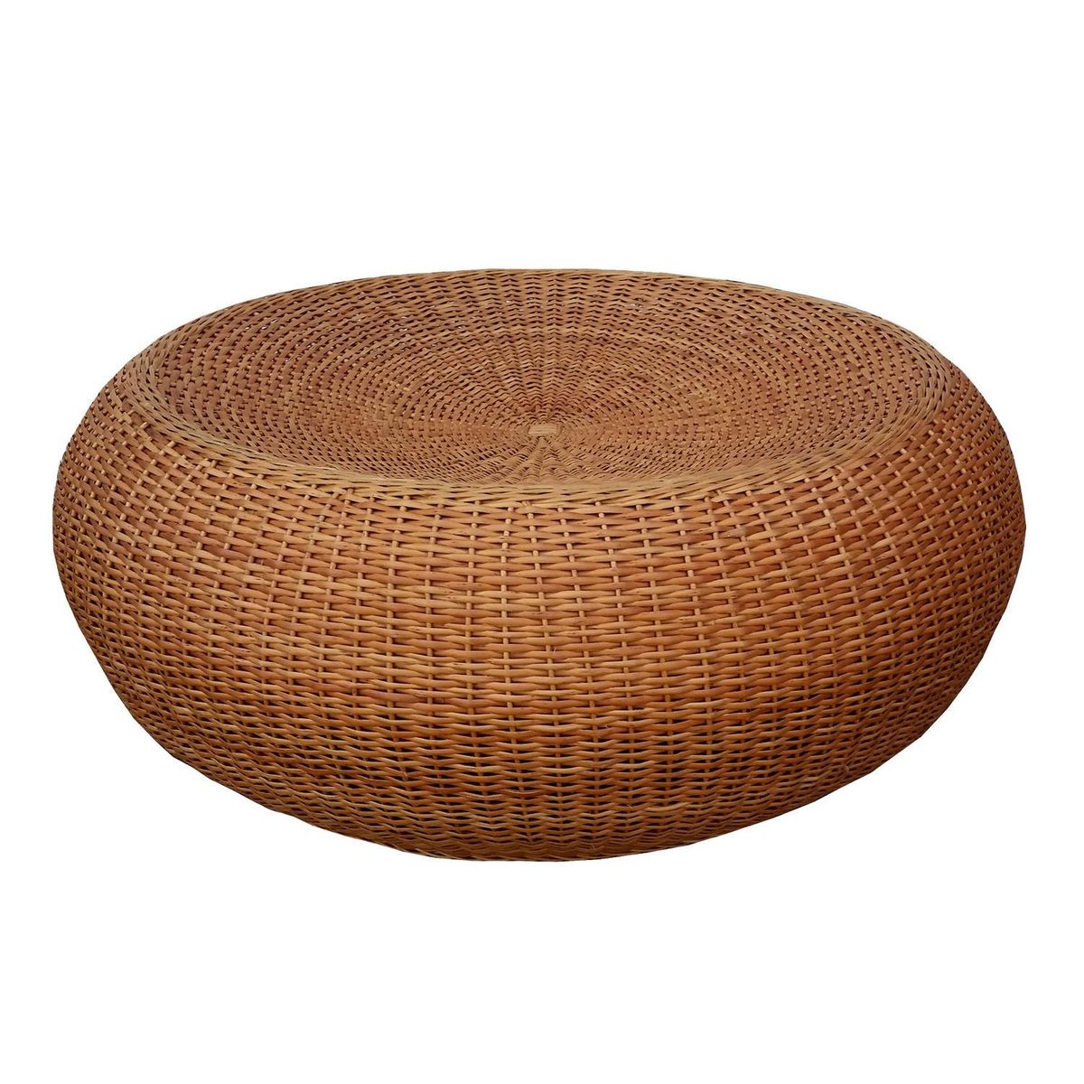 DECO MIMBRE - Pouf donut fibra natural Natural