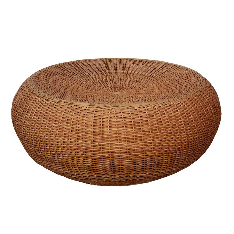 DECO MIMBRE - Pouf donut fibra natural Natural