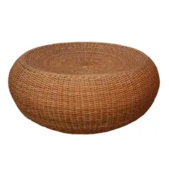 DECO MIMBRE - Pouf donut fibra natural Natural