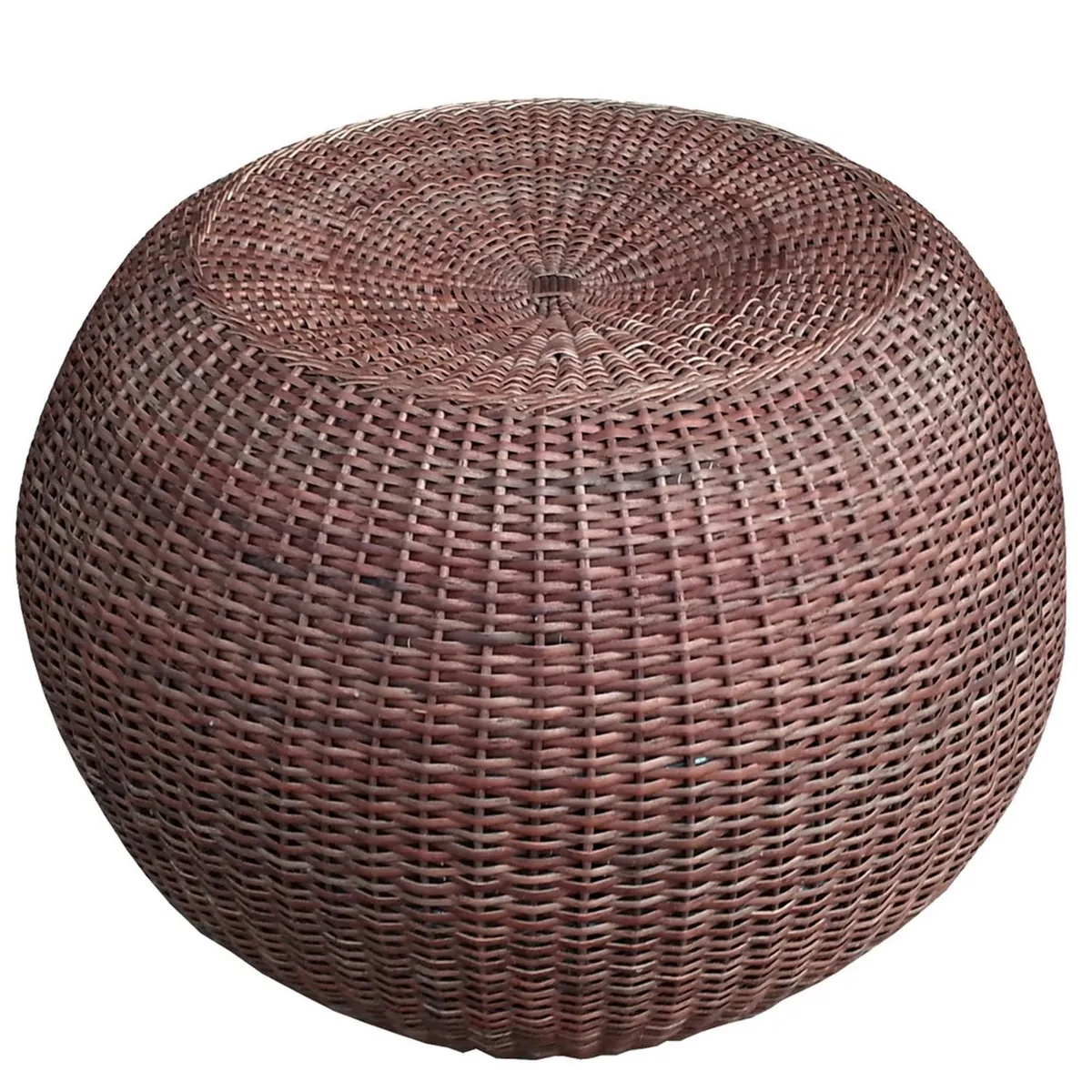 DECO MIMBRE - Puff antonio chocolate