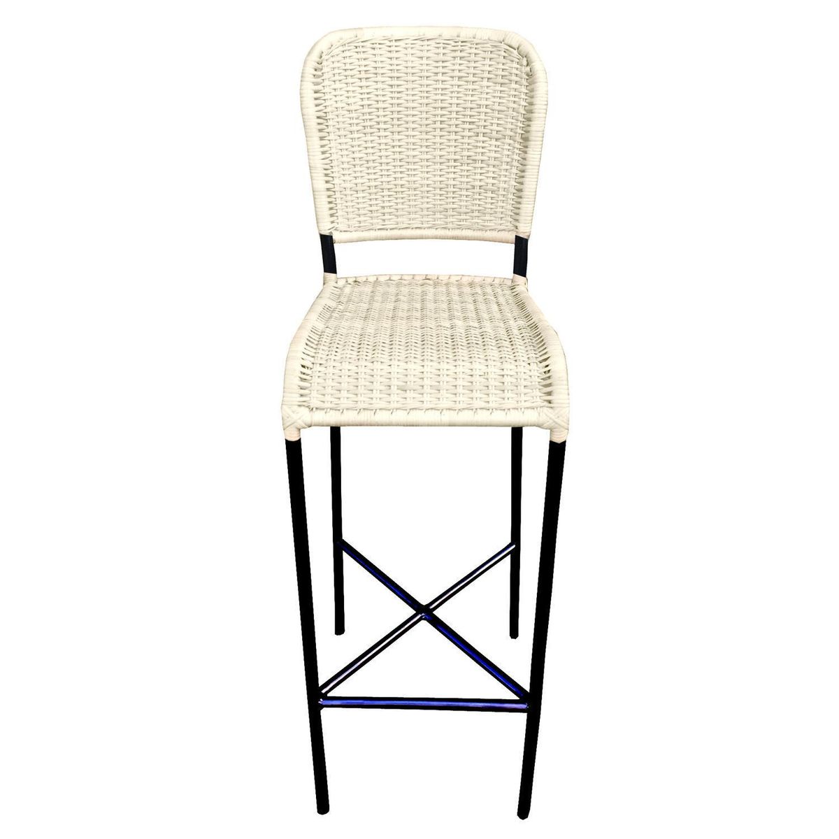 DECO MIMBRE - Silla bar costa blanca Blanco