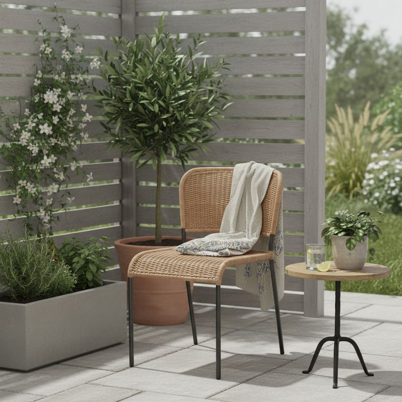 DECO MIMBRE - Silla comedor costa natural Natural