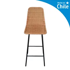 DECO MIMBRE - Silla bar in natural Natural