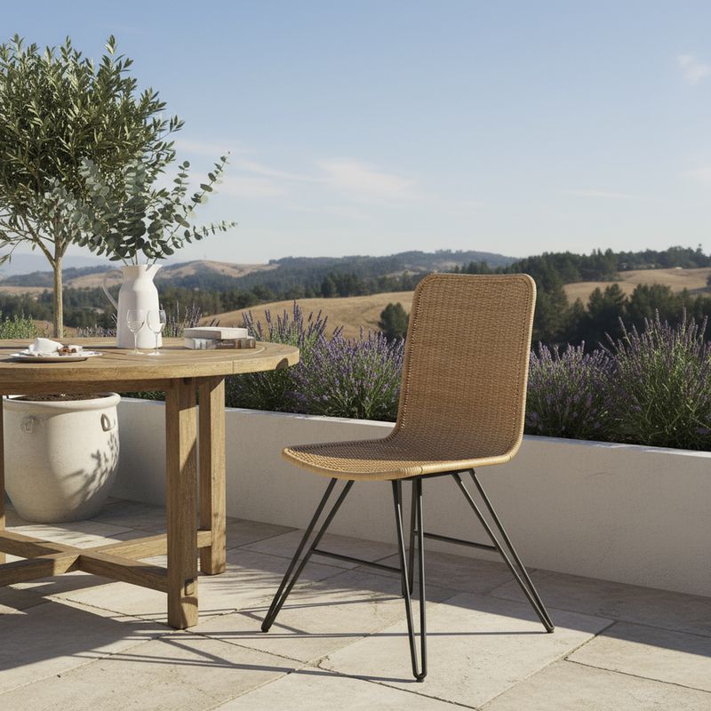 DECO MIMBRE - Silla comedor gina natural Natural