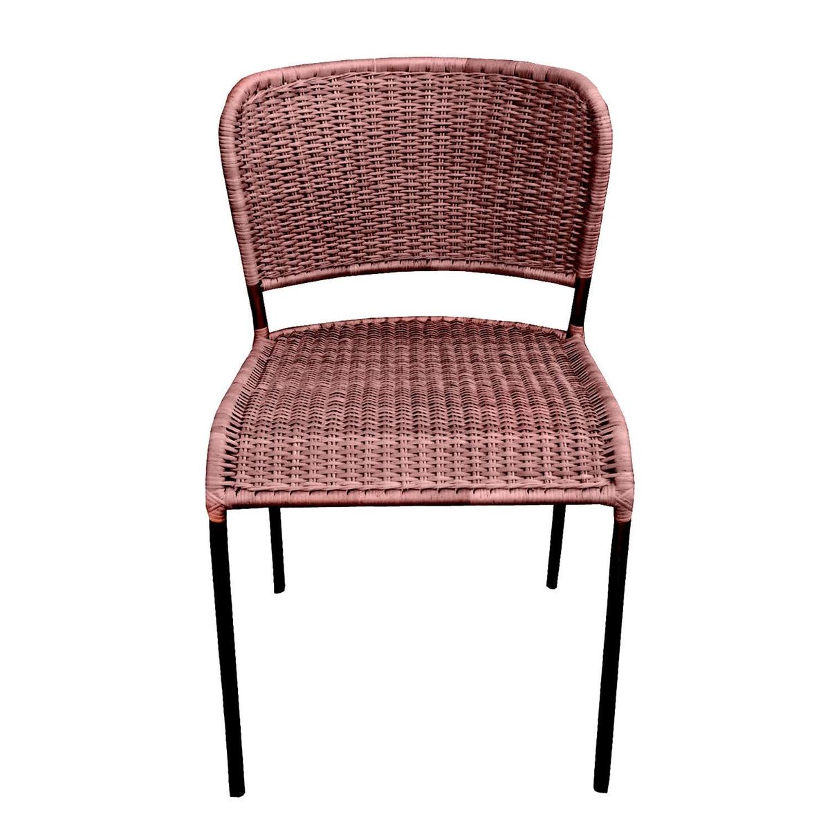 DECO MIMBRE - Silla comedor costa chocolate Chocolate