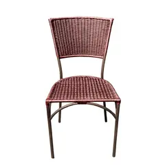 DECO MIMBRE - Silla comedor colonial chocolate