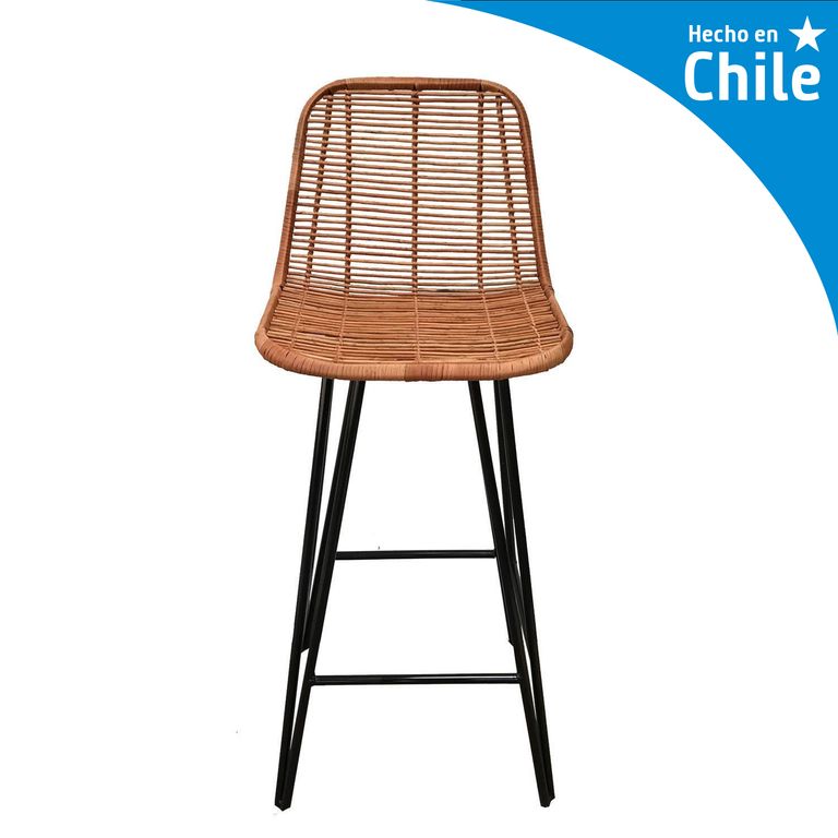 Silla para Terraza Fibra Natural Cantillana Natural 100x40x35 cm