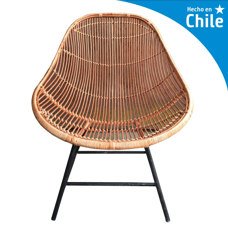 Sillón pera fibra natural Natural