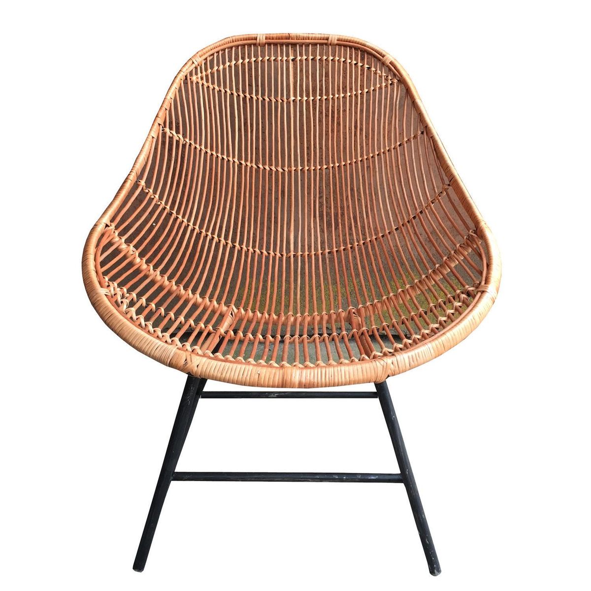 DECO MIMBRE - Sillón pera fibra natural Natural