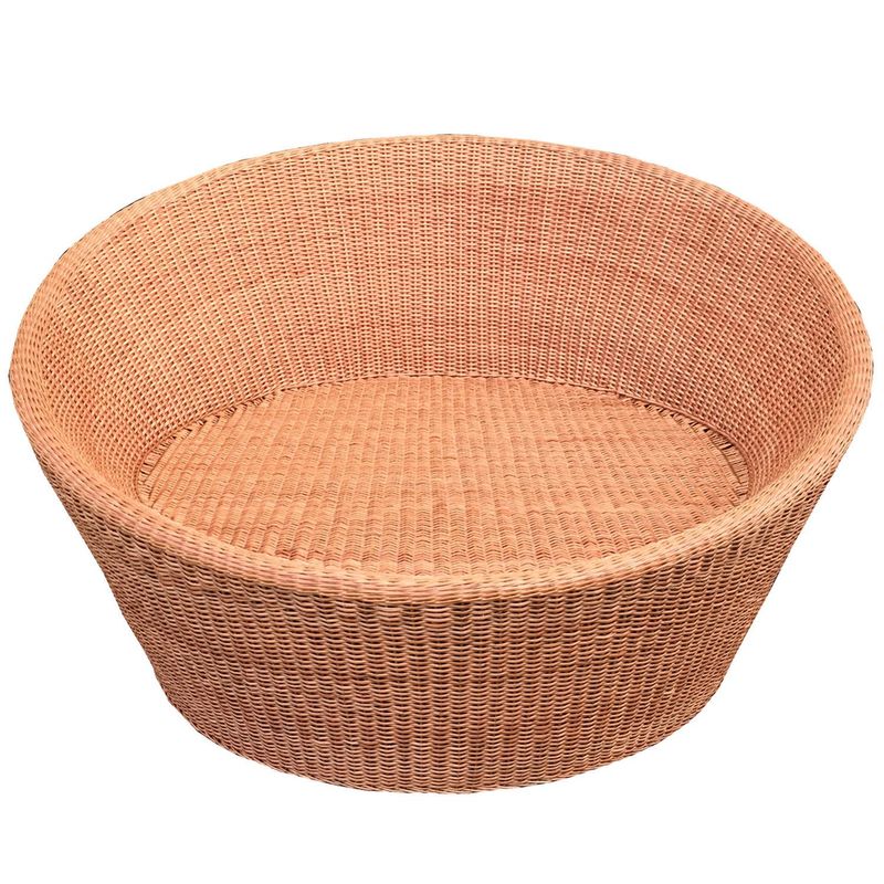 DECO MIMBRE - Sillón mao semi reposera natural