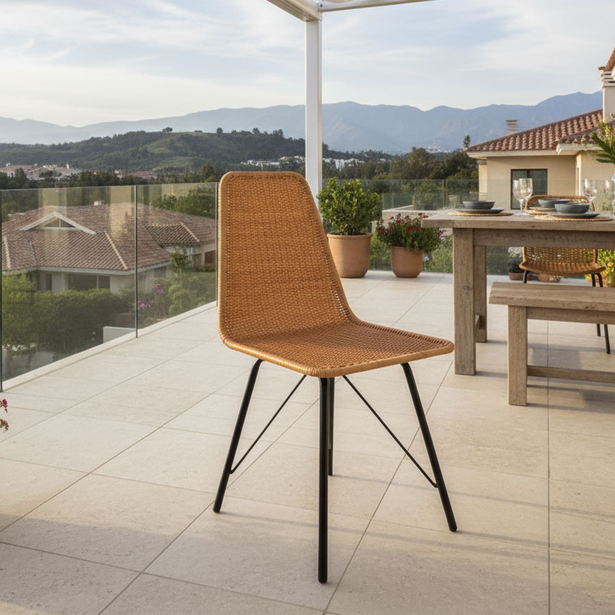 DECO MIMBRE - Silla comedor in natural Natural