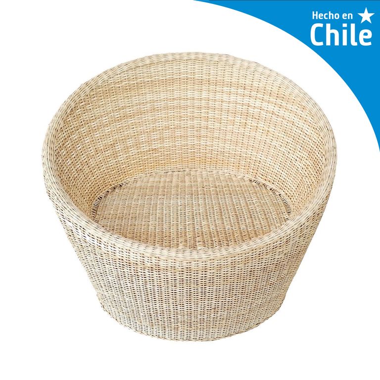 Sillón mao blanco 80x80x70 cm Blanco