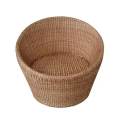 DECO MIMBRE - Sillón mao natural 80x80x70 cm