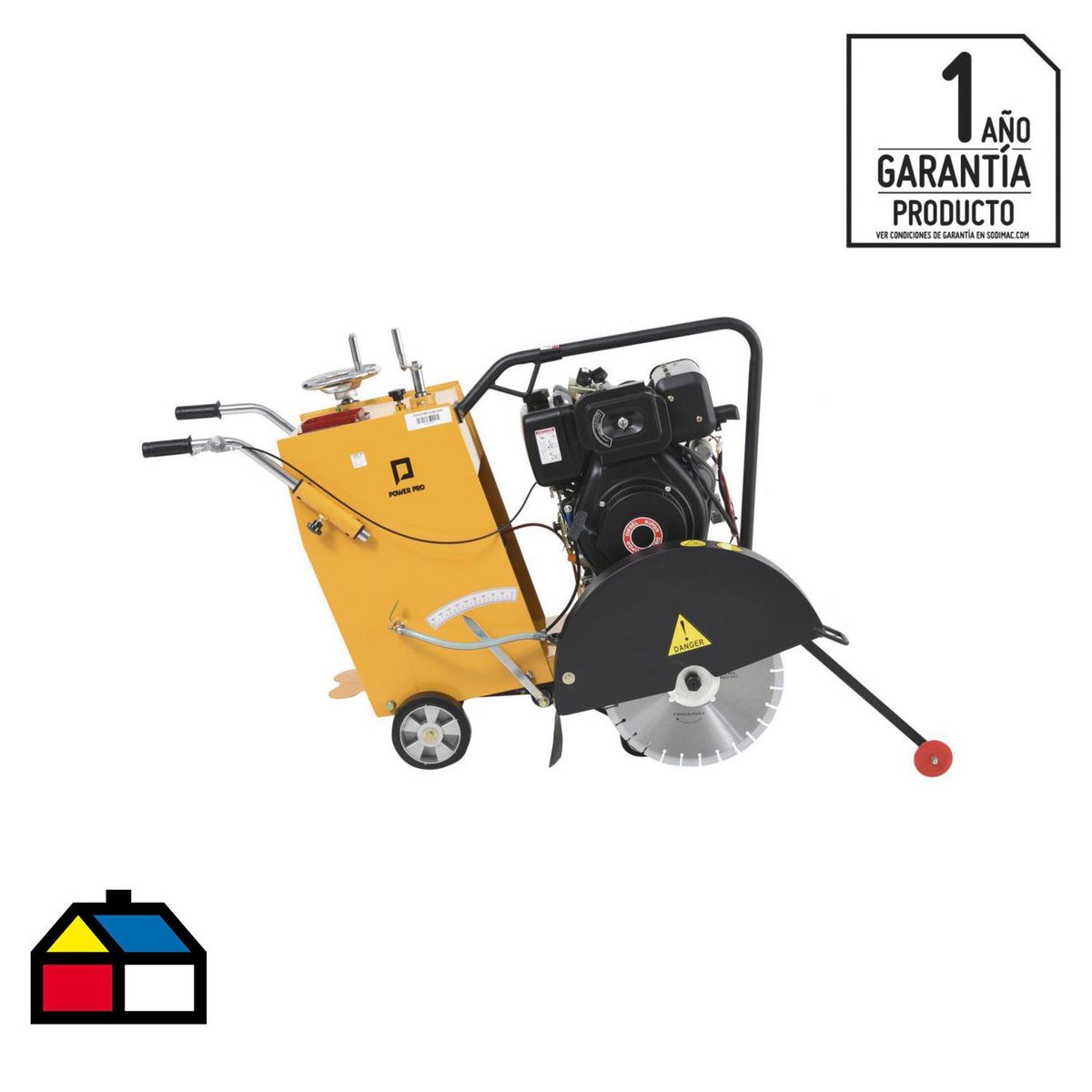 POWER PRO - Cortadora de pavimento  diesel 7500 W