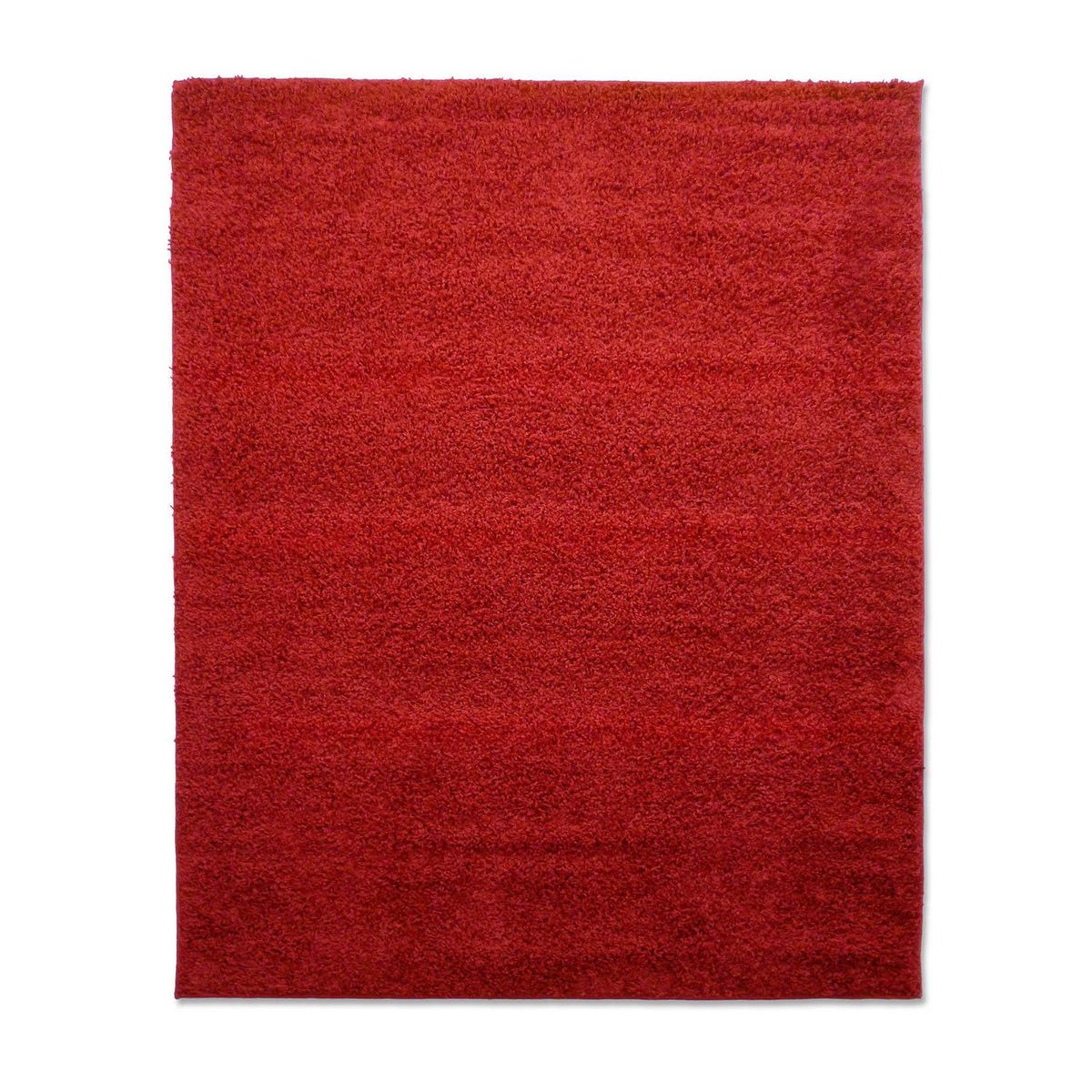 IDETEX - Bajada de Cama Shaggy Lisa 50x100 cm Polipropileno Rojo