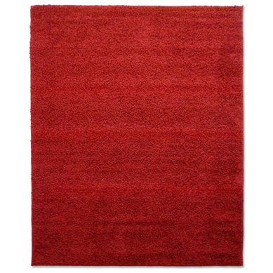 Alfombra Shaggy Lisa 150x200 cm Rojo