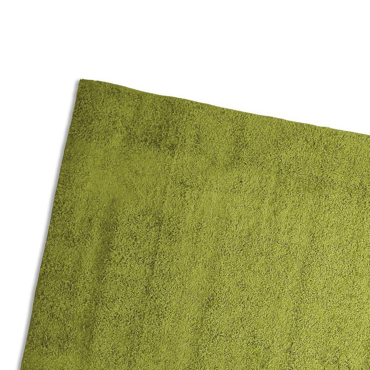 IDETEX - Bajada de Cama Shaggy Lisa 50x100 cm Polipropileno Verde