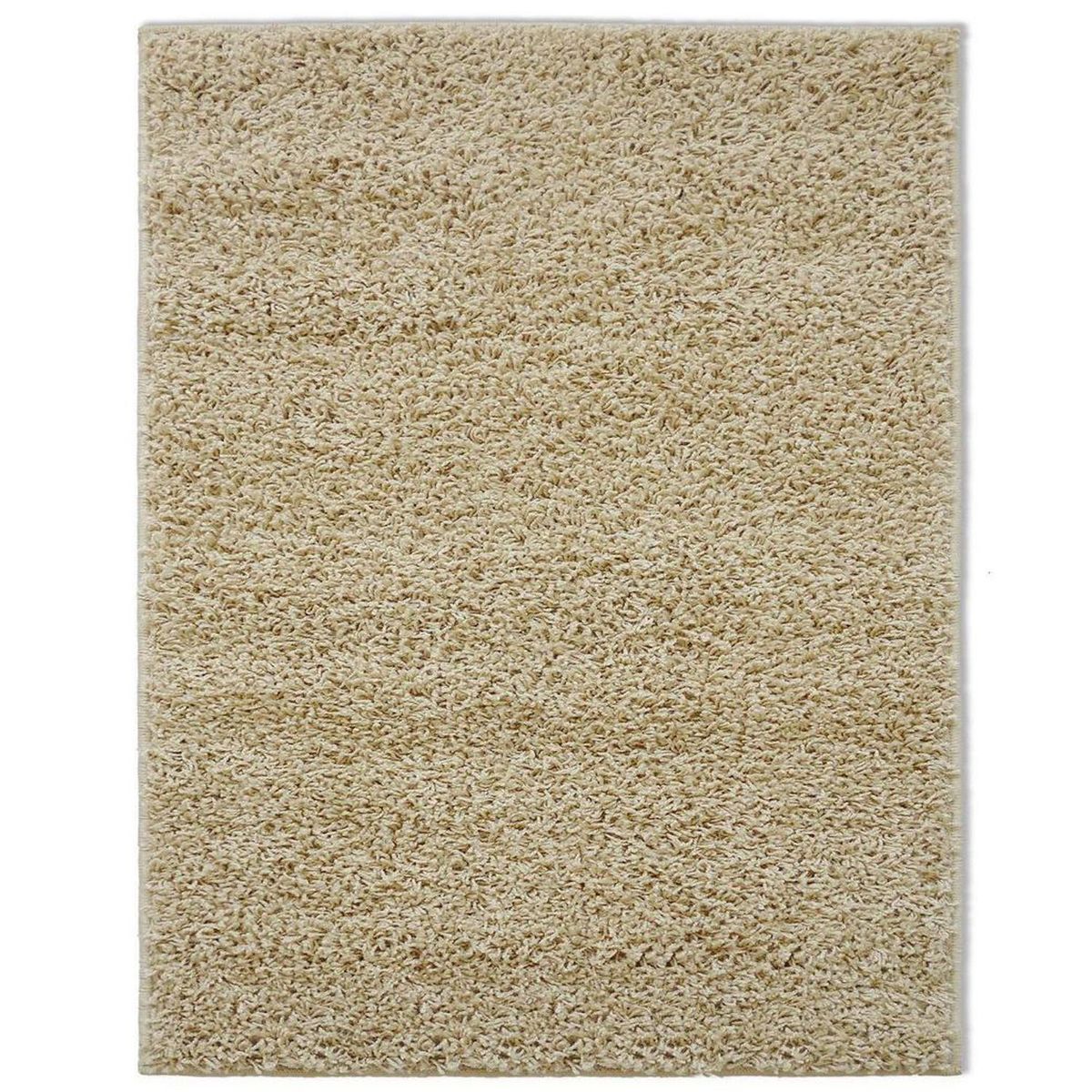 IDETEX - Alfombra Shaggy Lisa 133x180 cm Polipropileno Beige