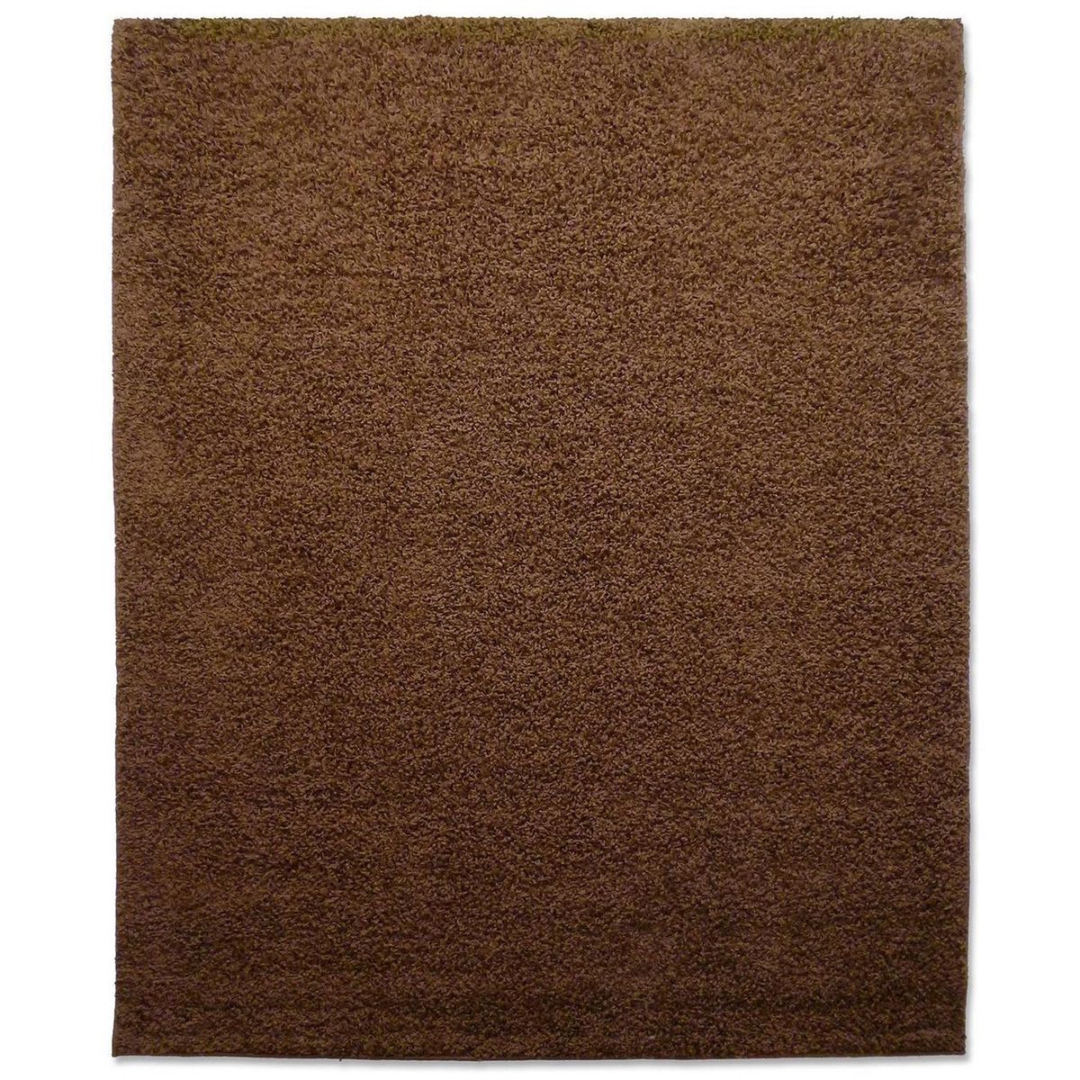 IDETEX - Alfombra Shaggy Lisa 133x180 cm Polipropileno Café