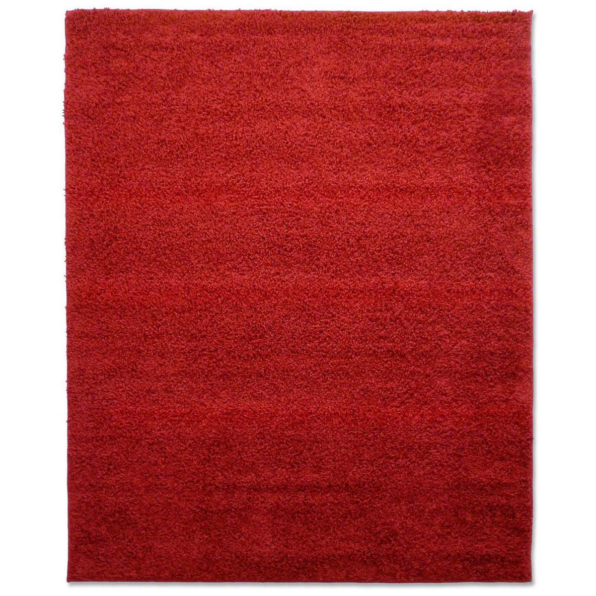 IDETEX - Alfombra Shaggy Lisa 133x180 cm Polipropileno Rojo
