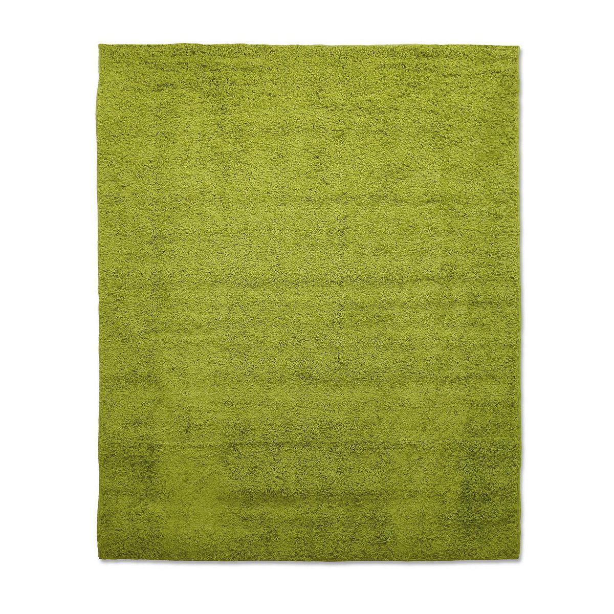 IDETEX - Alfombra Shaggy Lisa 150x200 cm Polipropileno Verde