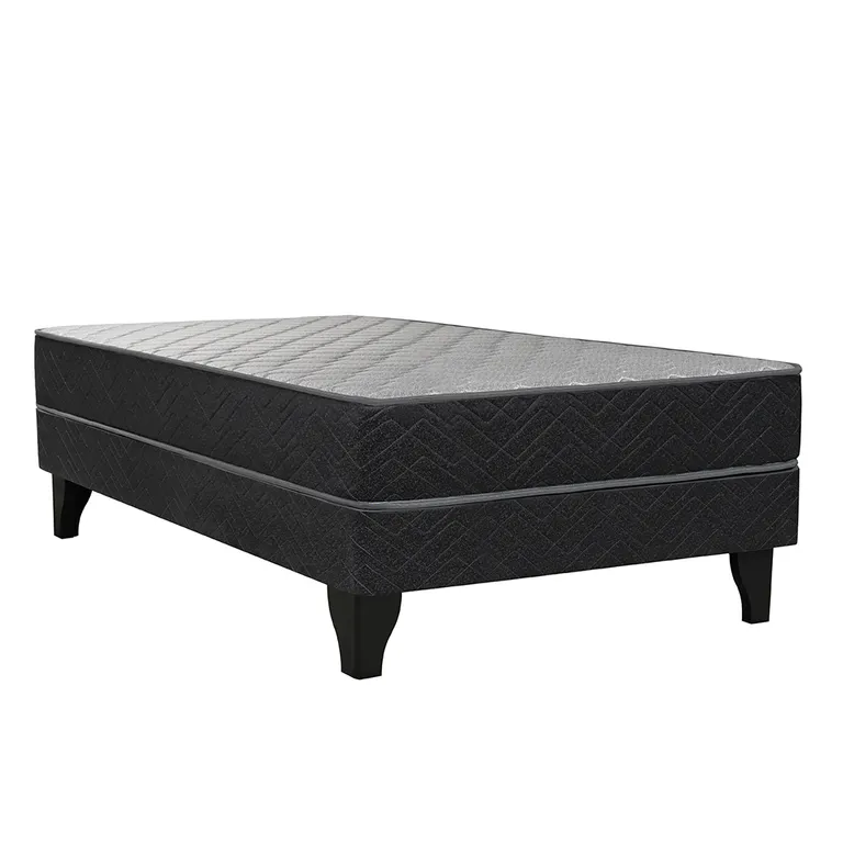 Cama 1.5 plazas Europea Apolo Gris