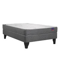 Cama 1.5 plazas Europea Apolo Gris