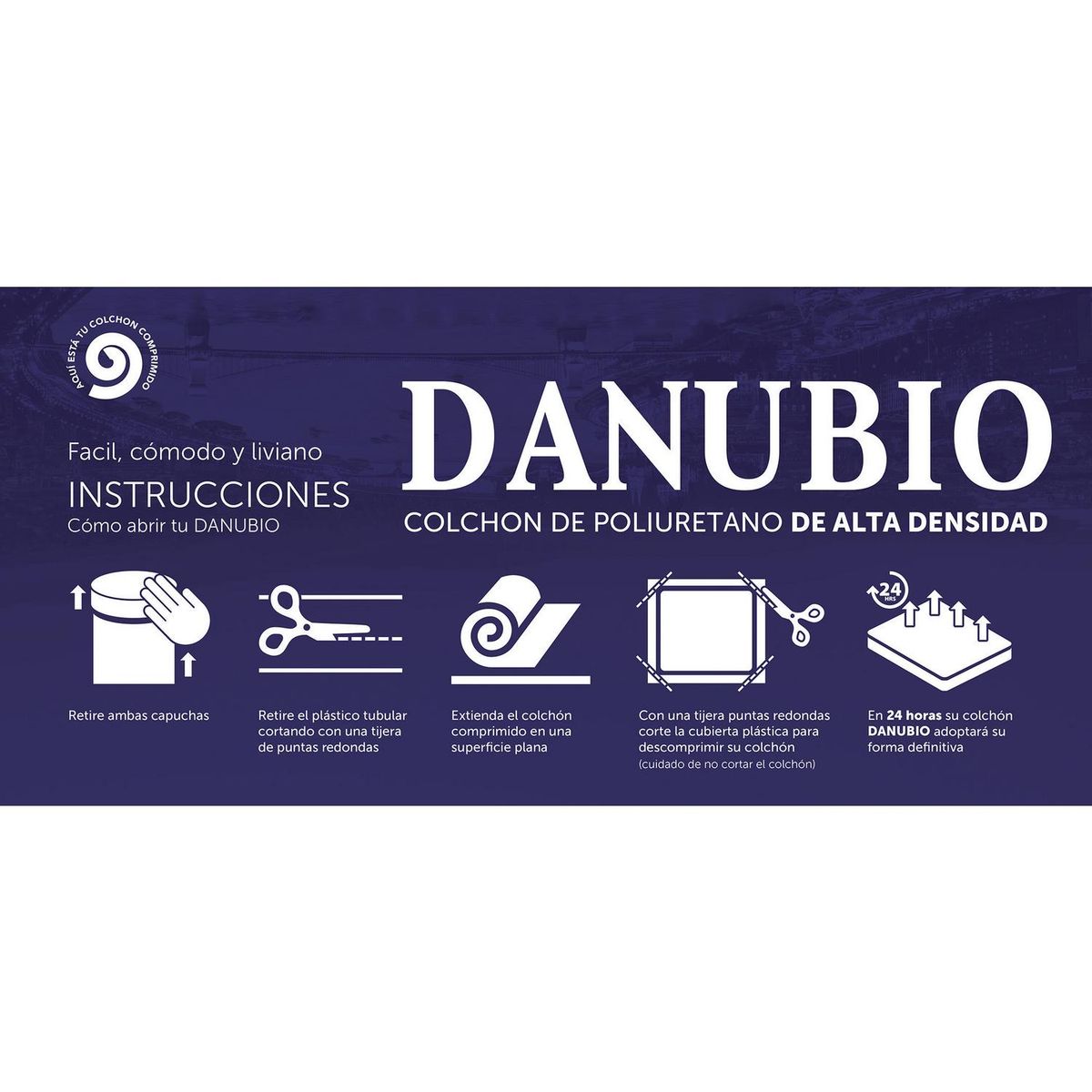 CELTA - Colchón danubio 2 plazas