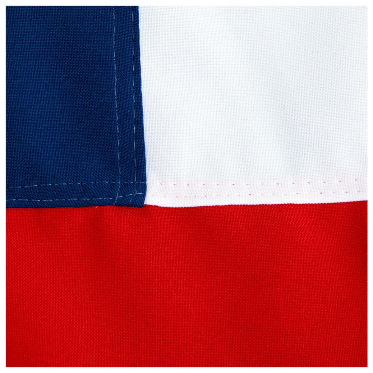 MERIGGI - Bandera Chilena Bordada 100x150 cm Poliéster Fiestas patrias