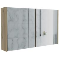 Botiquín Para Baño 80 Cm Puertas Duna
