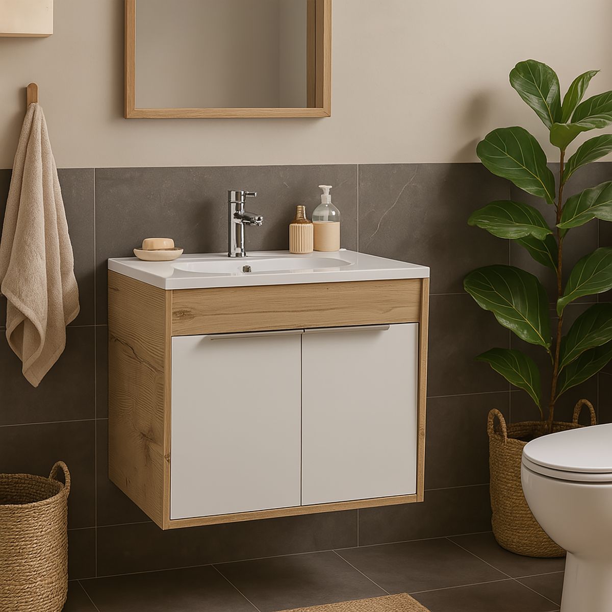 TUHOME - Mueble lavamanos carter 60