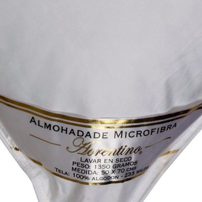 Imagen 2 del producto Pack de 2 Almohadas de Fibra sintética para Dormir 50x70 cm